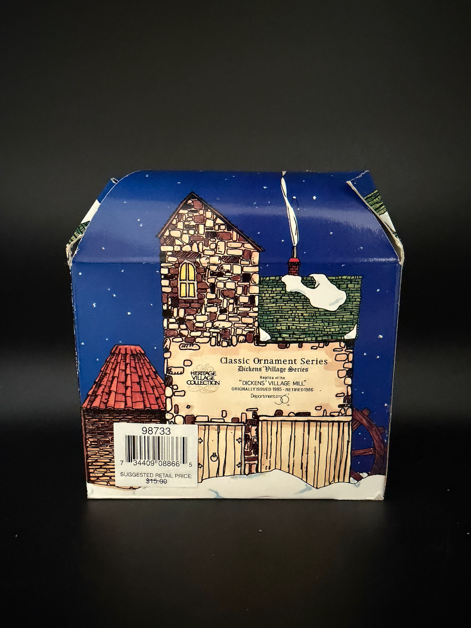 Dickens Village Mill (Ornament)