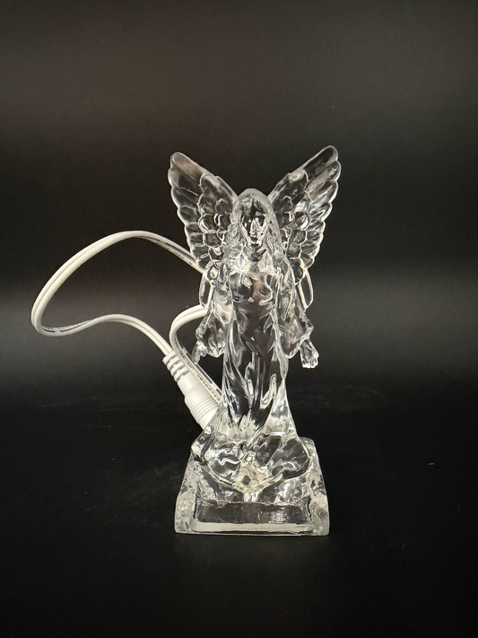 Lit Ice Castle Angel