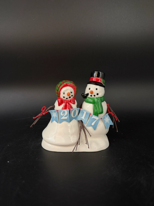 Lucky The Snowman, Dated 2017