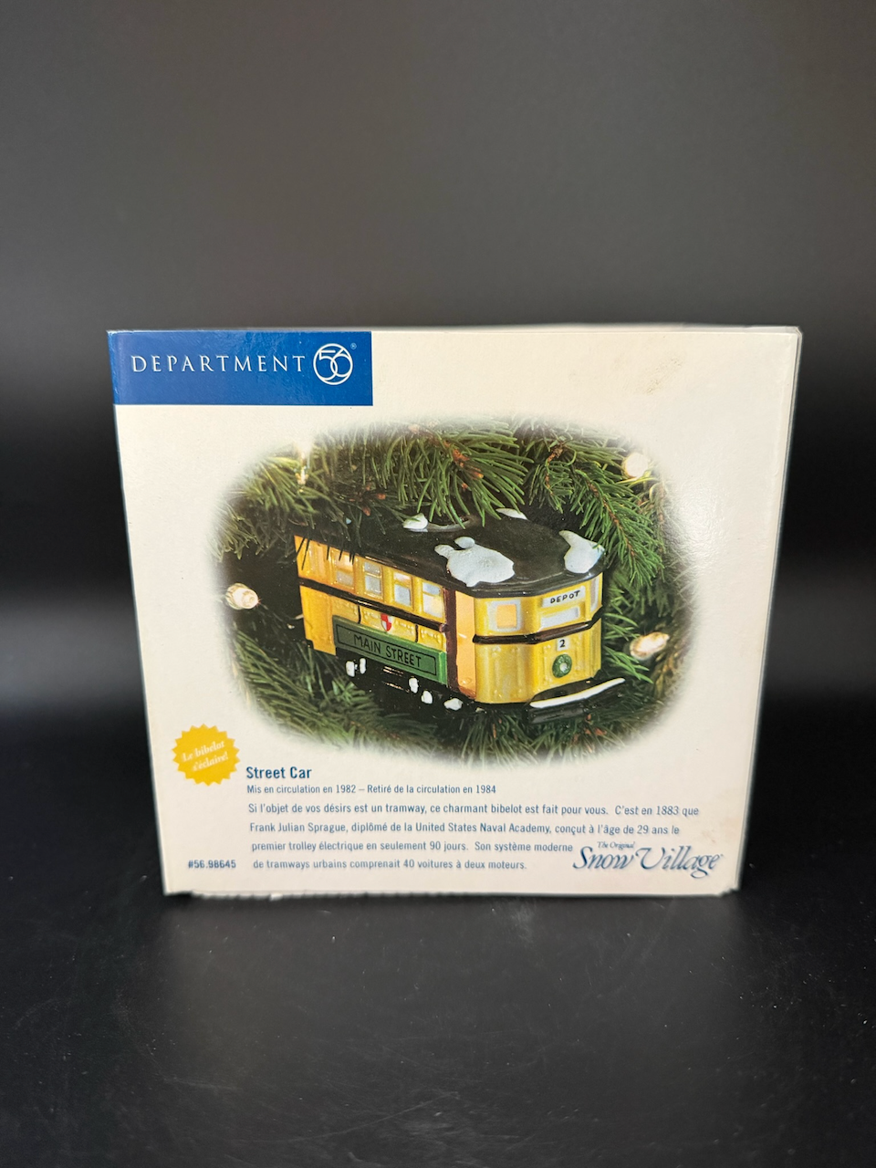 Street Car (Ornament)