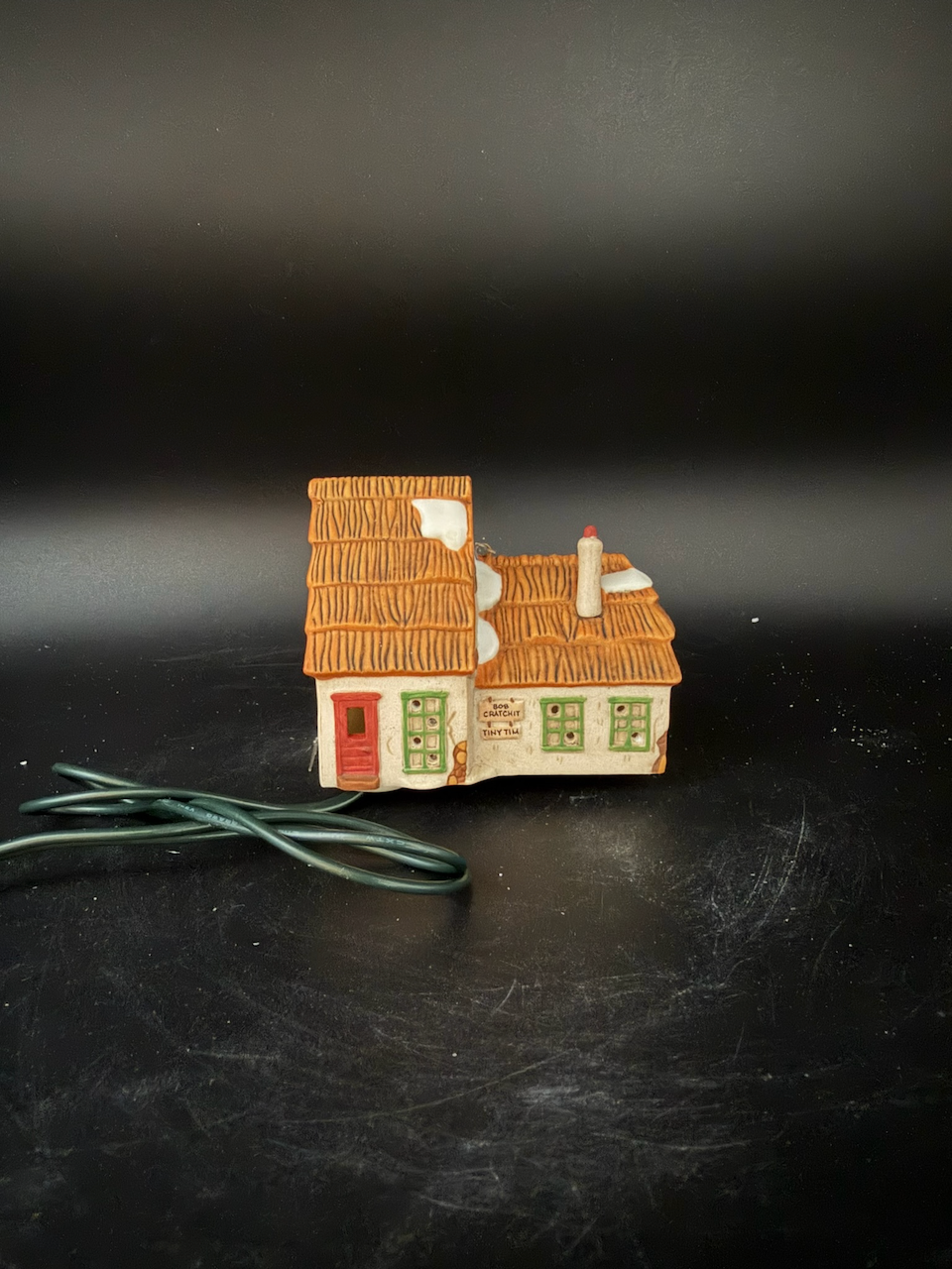 The Cottage Of Bob Cratchet And Tiny Tim- Ornament