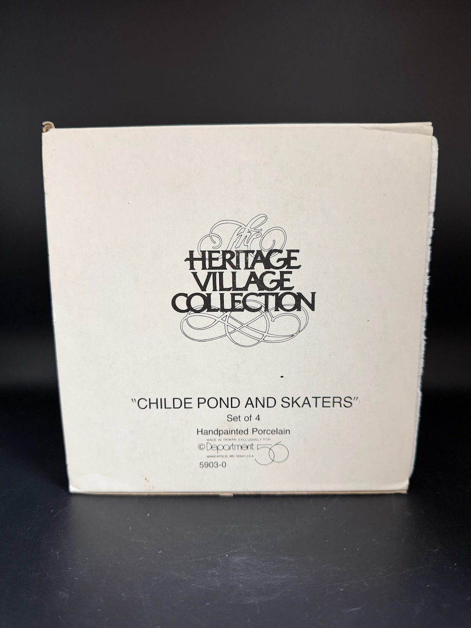 Childe Pond And Skaters - See Description