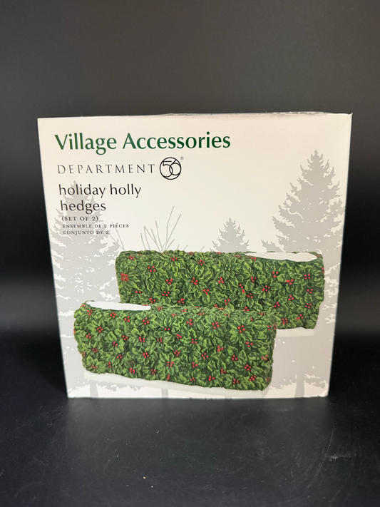 Holiday Holly Hedges