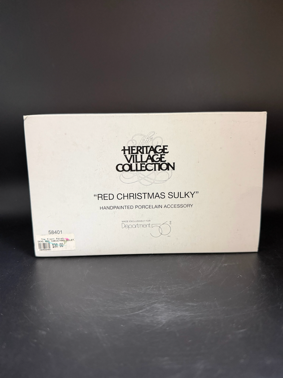 Red Christmas Sulky