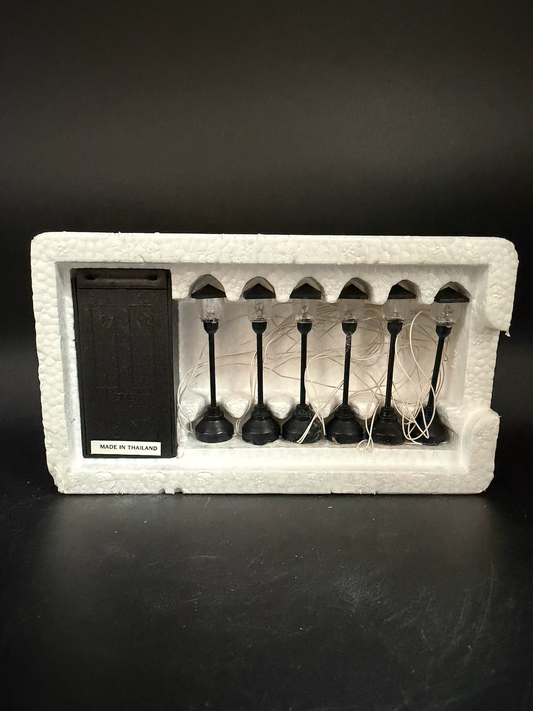 Street Lights Set Of 6 Battery Operated