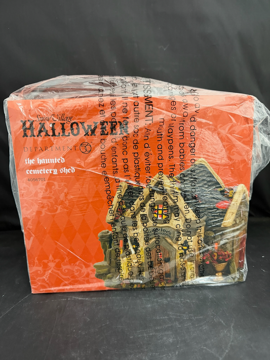 The Haunted Cemetery Shed