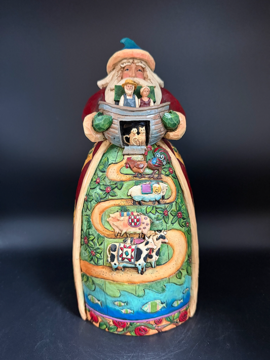 Two By Two. Santa With Noah’s Ark