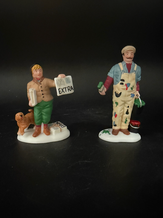 City Professions - House Painter & Newspaper Boy
