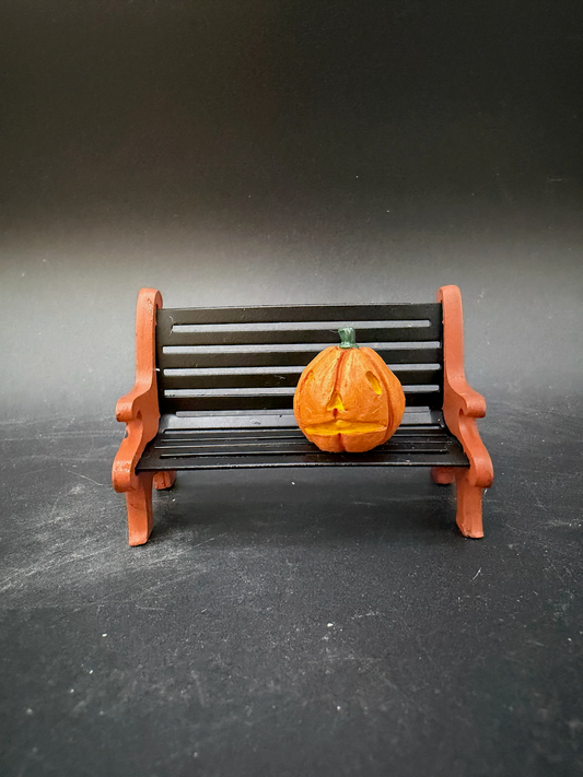 Haunted Pumpkin Bench