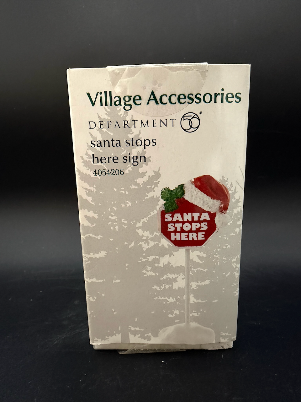 Santa Stops Here Sign