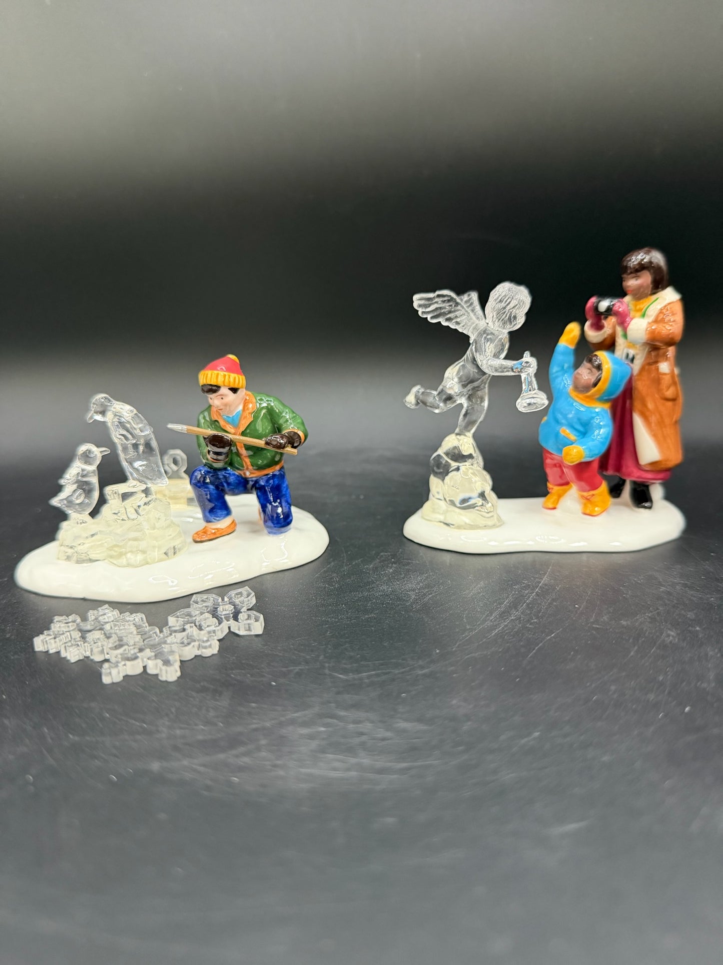 Snow Carnival Ice Sculptures- Read Description