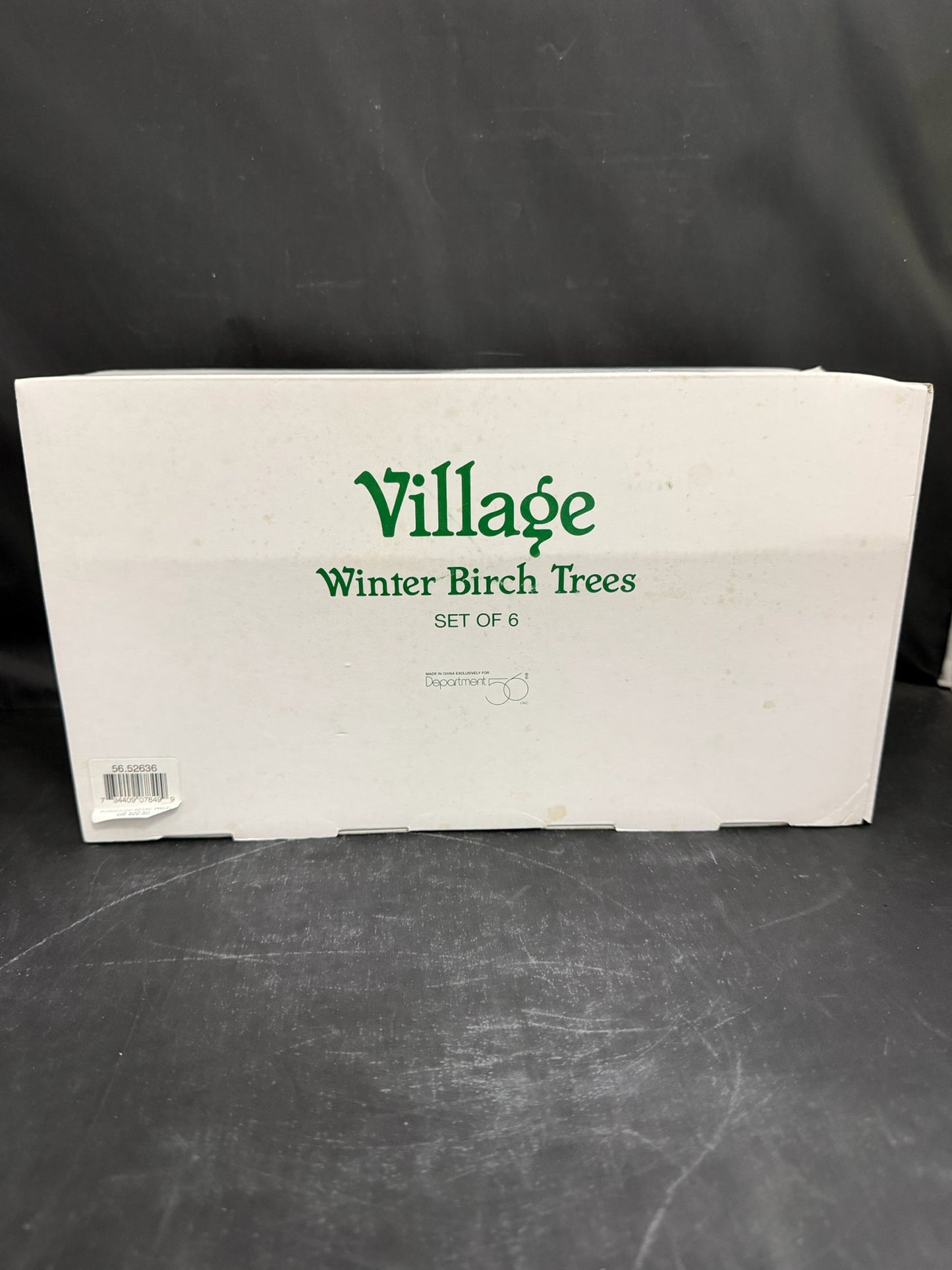 Village Winter Birch (Set of 6)