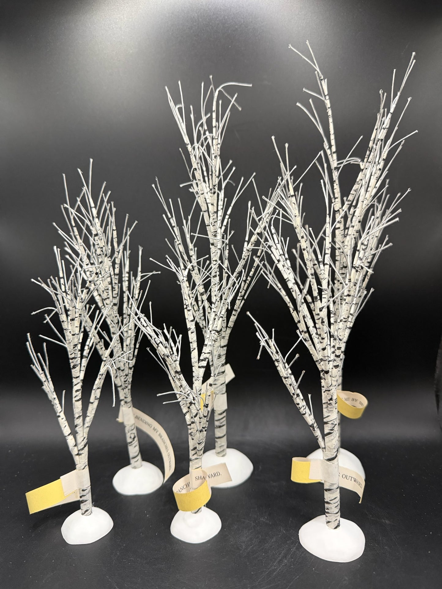Village Winter Birch (Set of 6)