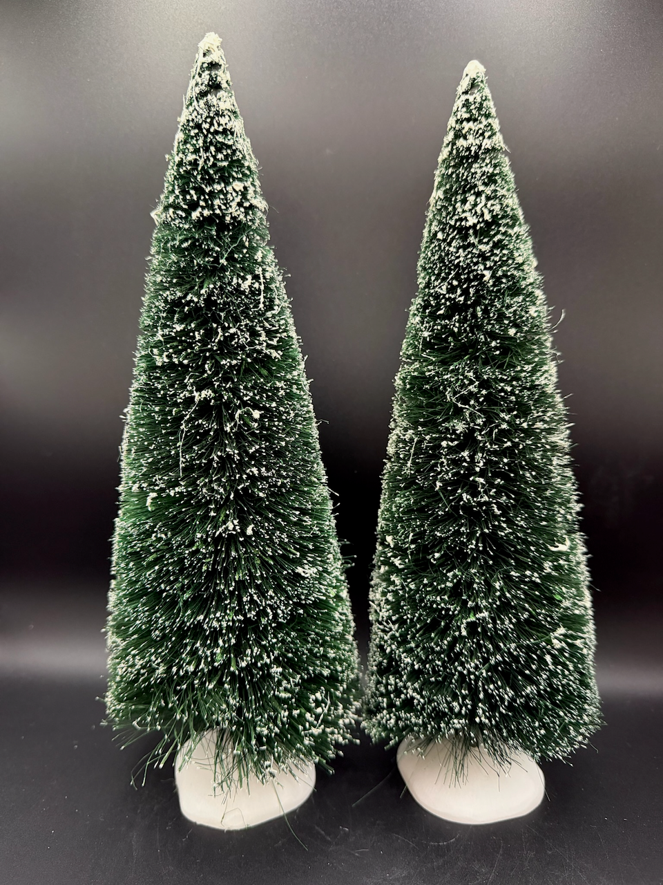 Frosted Topiary Trees Set Of 2