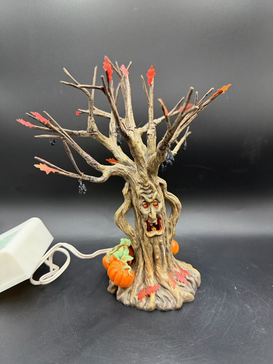 Lit Spooky Tree- Read Description