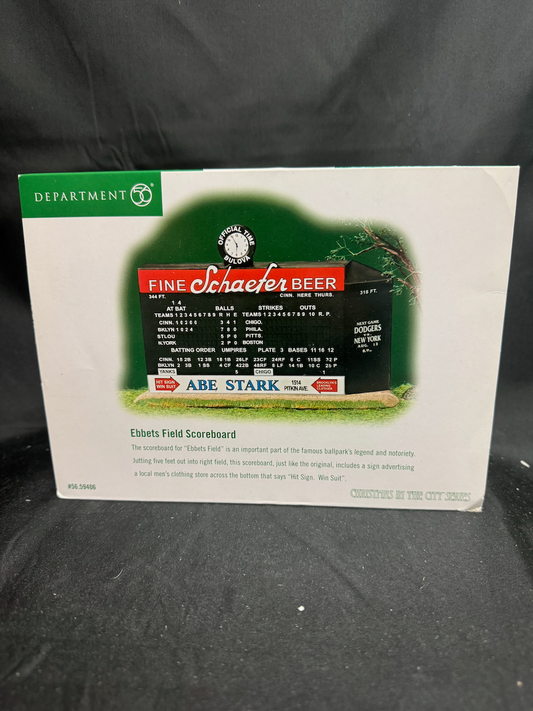 Ebbets Field Scoreboard