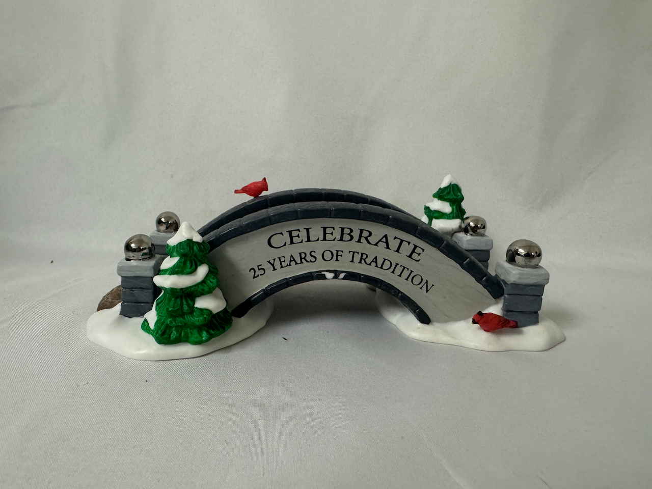 Celebrate 25 Years Of Tradition Village Footbridge - See Description