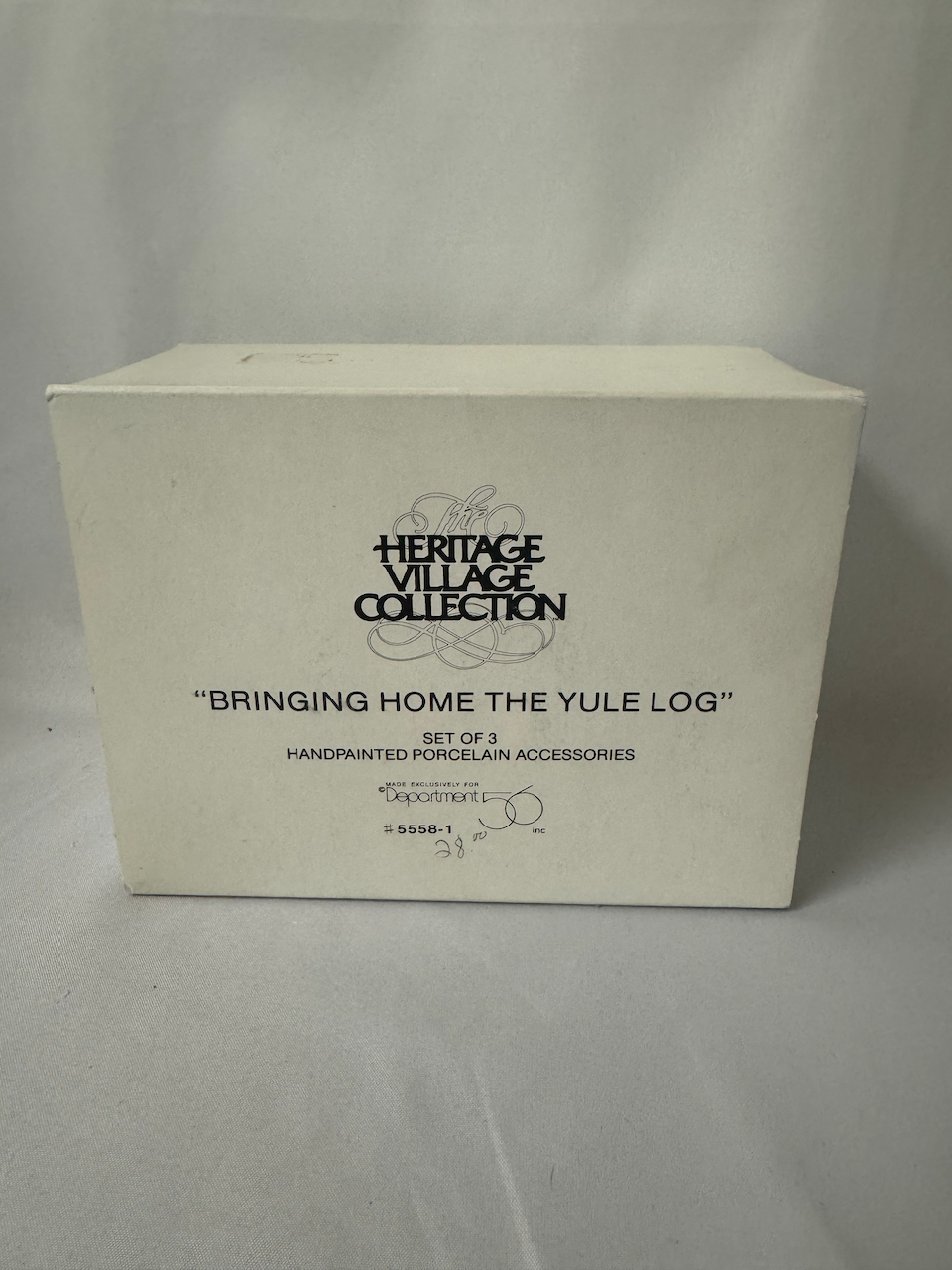 Bringing Home The Yule Log