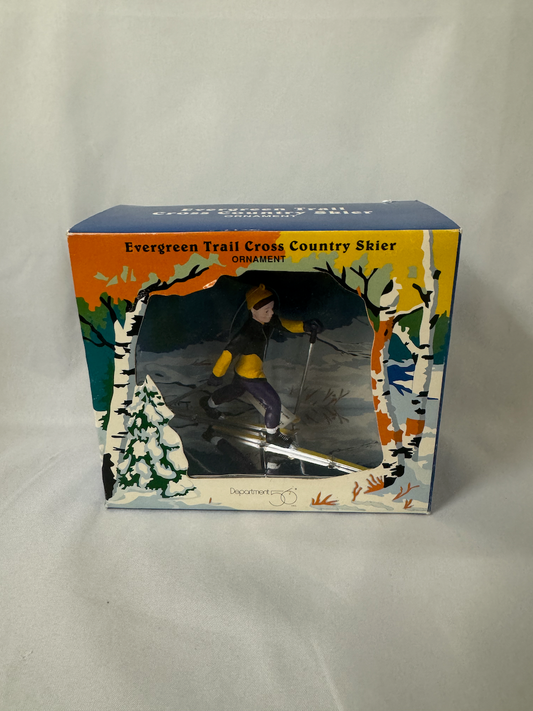 Evergreen Trail Cross Country Skier - Yellow and Purple