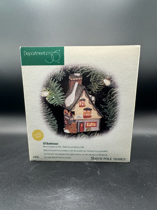 Elf Bunkhouse- Ornament