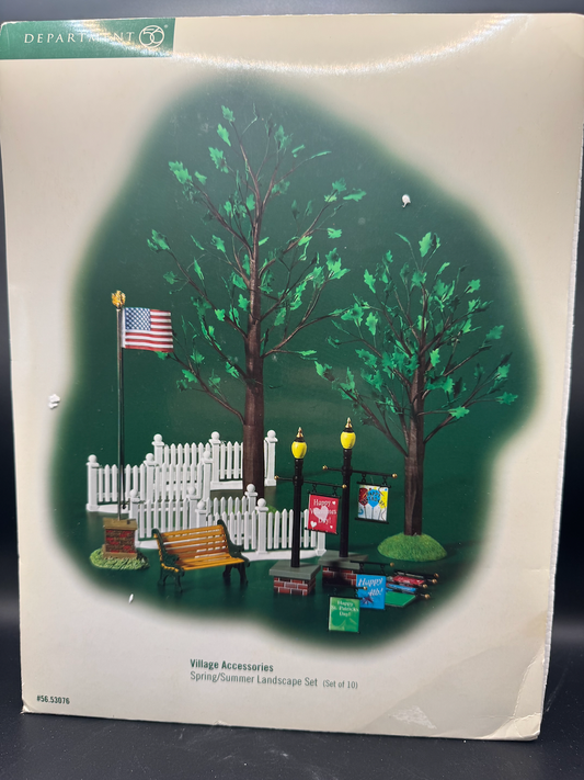 Spring/summer Landscape Set (set Of 10)