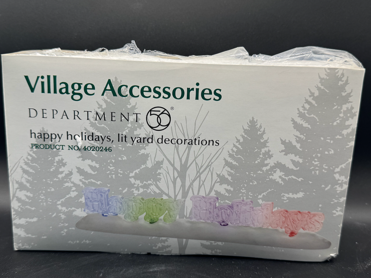 Happy Holidays, Lit Yard Decorations