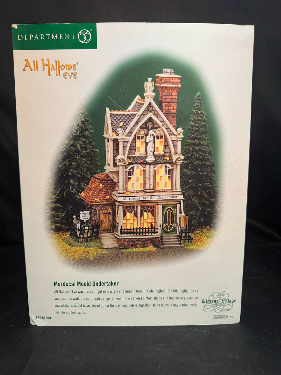 Mordecai Mound Undertaker - Signed