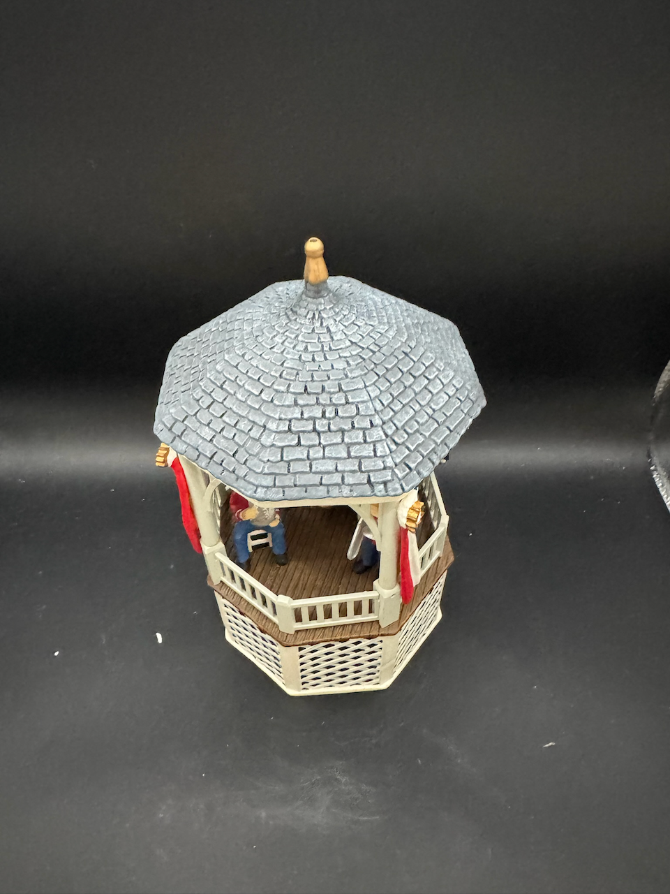 Stars And Stripes Forever Gazebo Music Box - Read Description