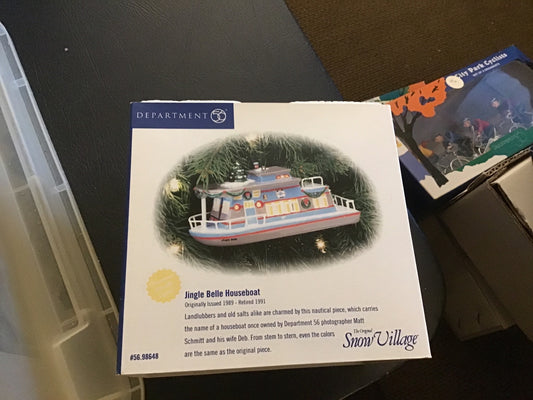 Jingle Belle Houseboat (Ornament)