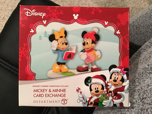 Mickey And Minnie Card Exchange