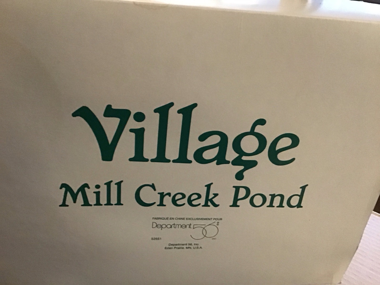 Mill Creek Pond