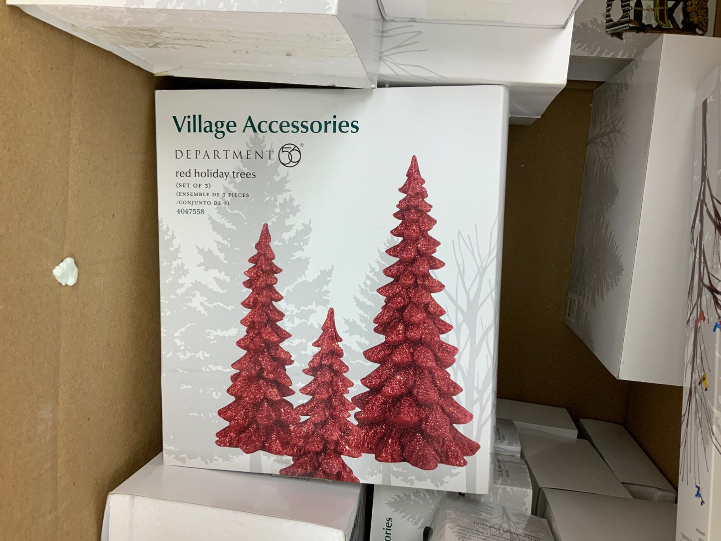 Red Holiday Trees