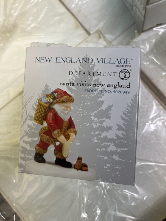 Santa Visits New England