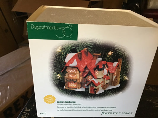 Santa’s Workshop- Ornament