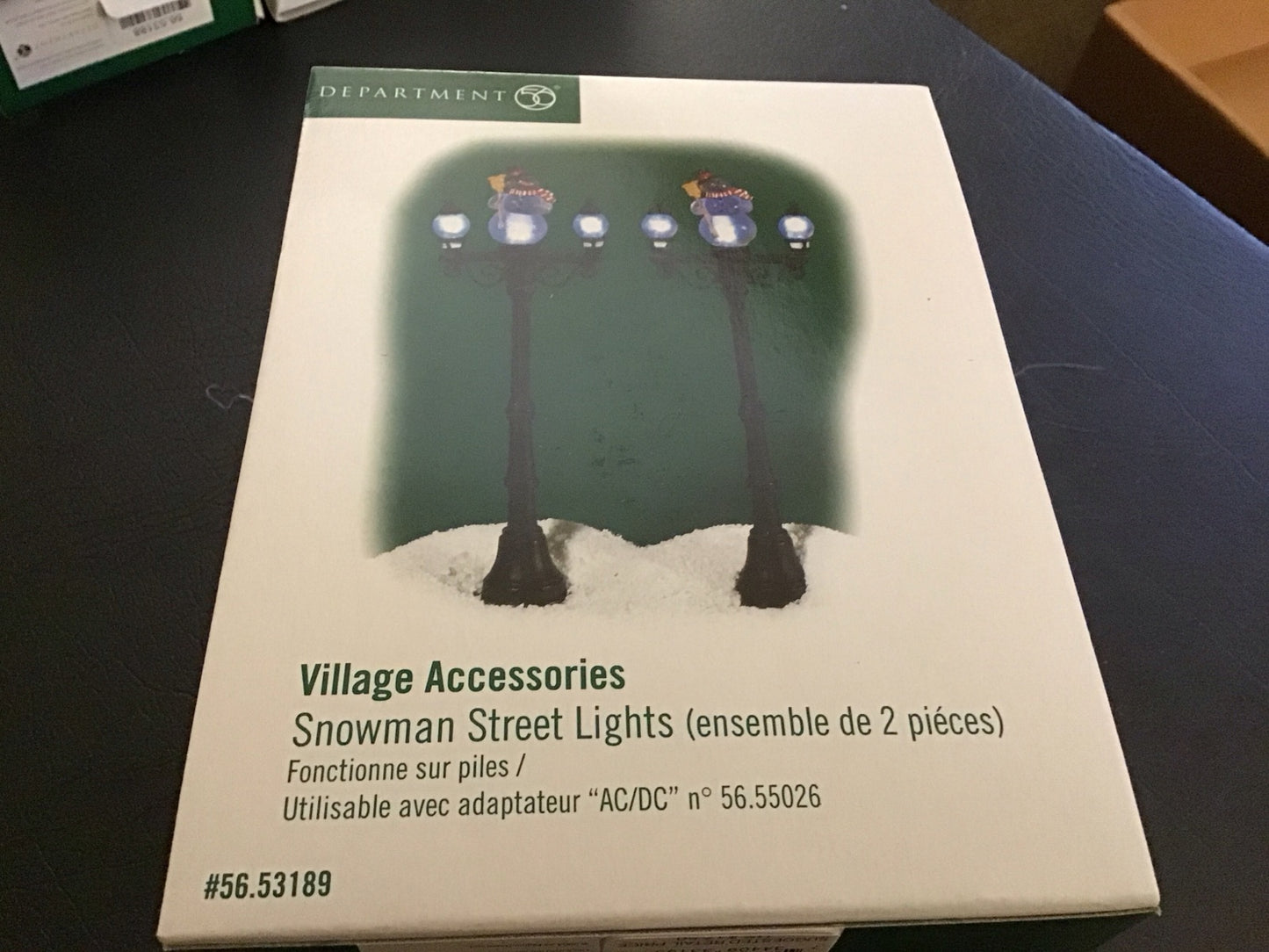 Snowman Street Lights