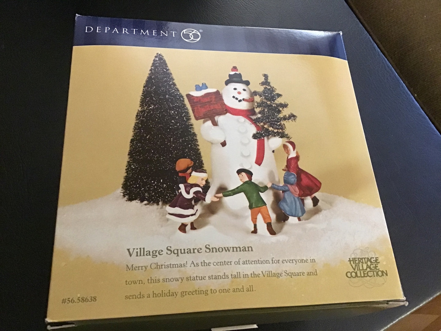 Village Square Snowman