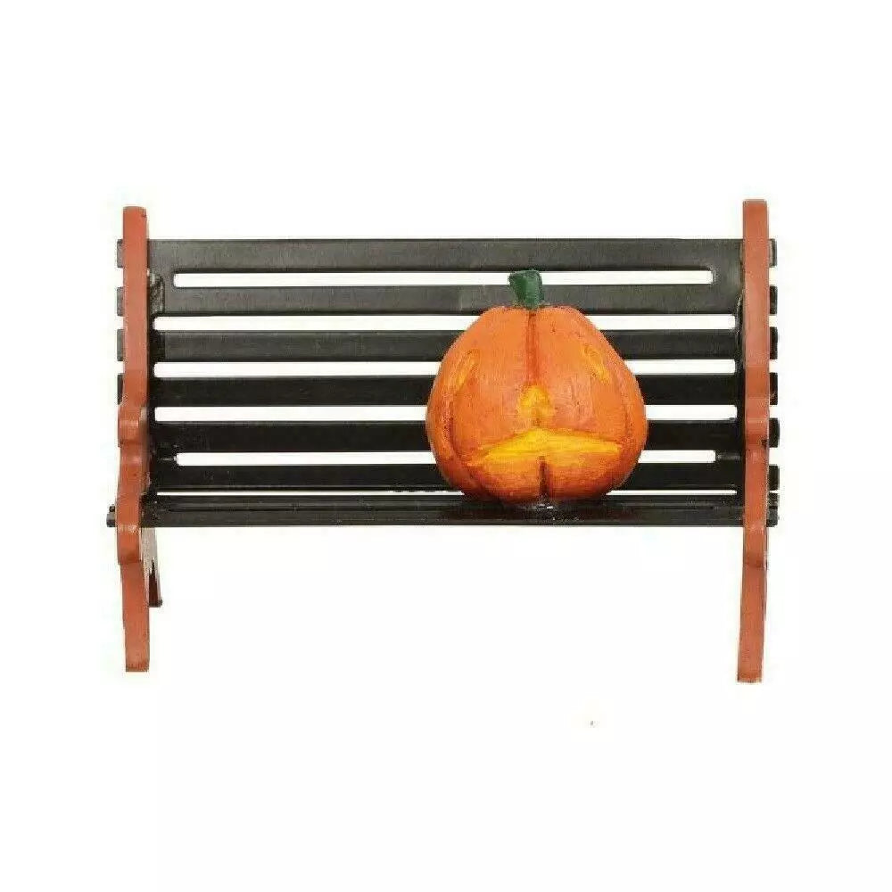 Haunted Pumpkin Bench