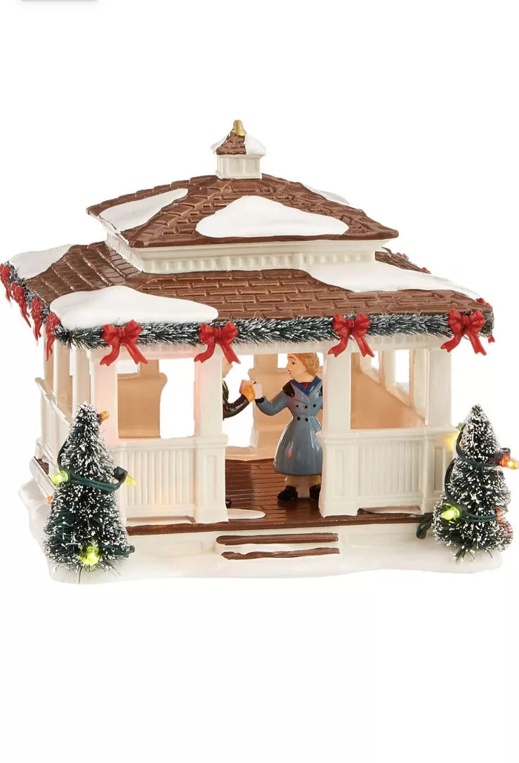 Anniversary Gazebo, Snow Village Cheers To 40 Years!